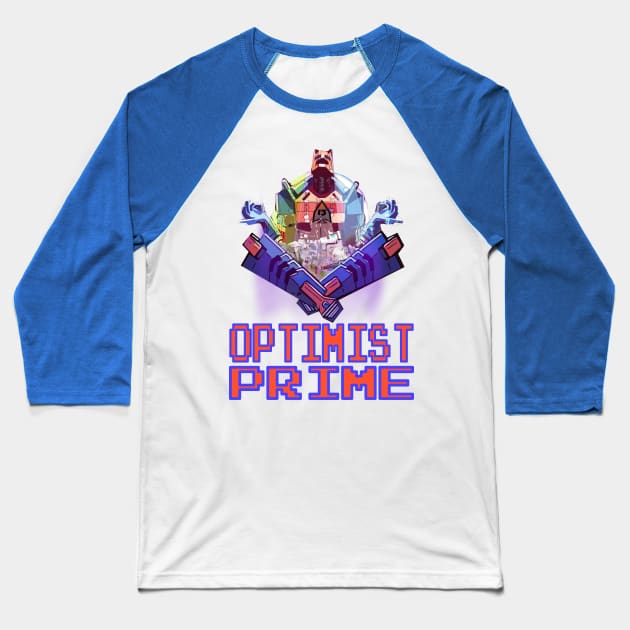 Prime optimism Baseball T-Shirt by Ace13creations